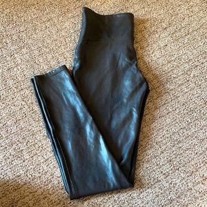 Brand New Spanx faux leather leggings